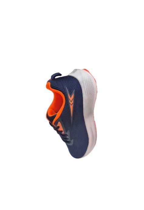 Zapatilla Deportiva Niño Azul Naranjo-1