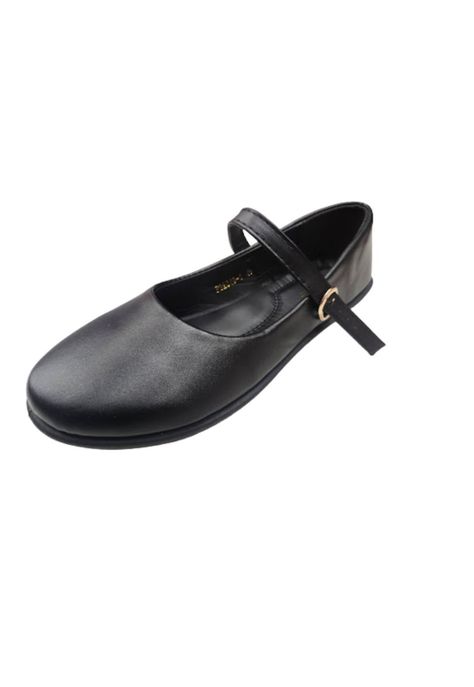 Zapato Formal y Escolar Negro Mujer-0