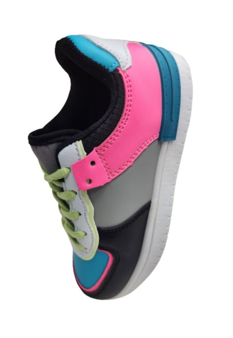 Zapatilla Deportiva Niña Fucsia-2