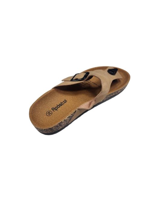 Sandalia Niña Hebilla Beige-1