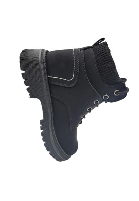 Botín Urbano Mujer Negro Invierno-1