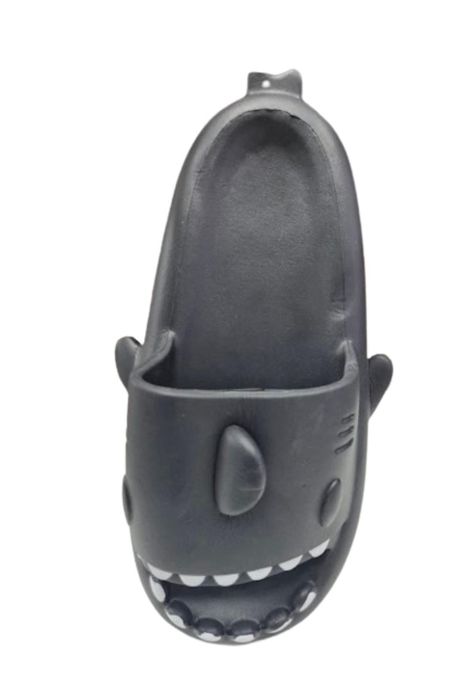 Sandalia Hombre Tiburón Negro-1