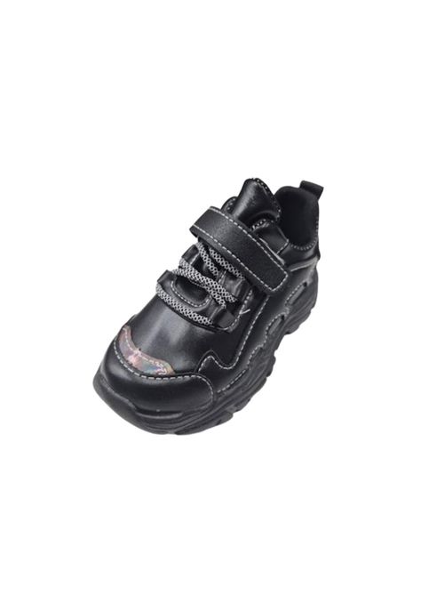 Zapatilla Urbana Negro Unisex Velcro-0