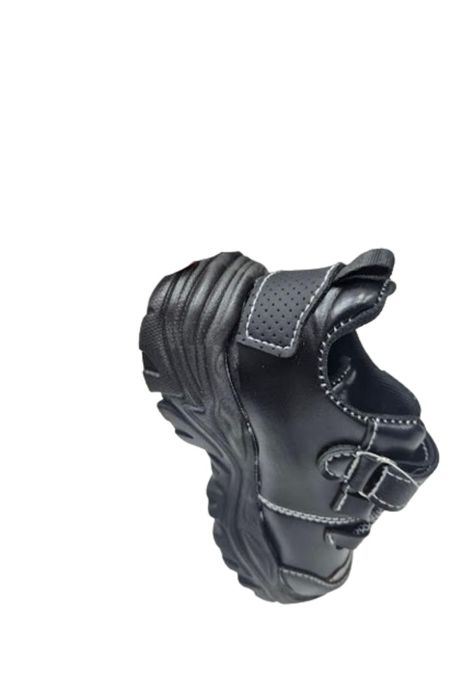 Zapatilla Urbana Negro Unisex Velcro-2