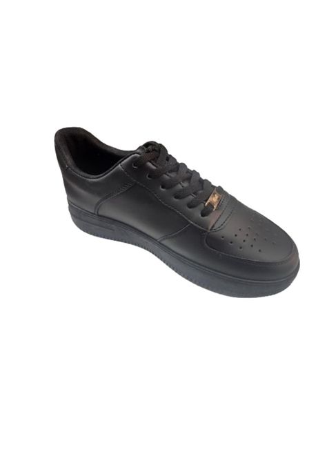 Zapatilla Urbana Hombre Negro Escolar-1
