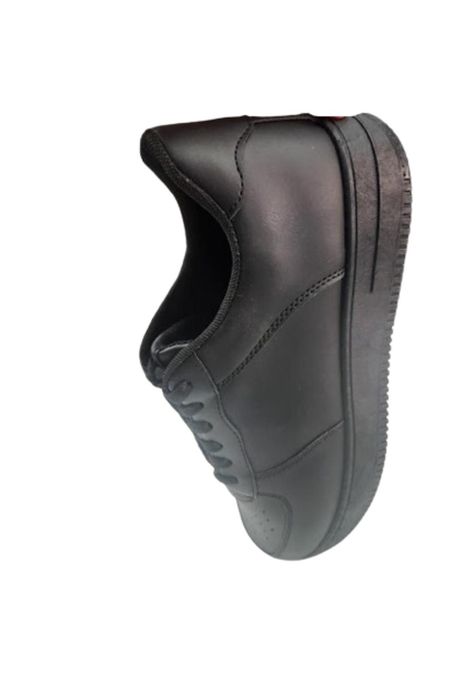 Zapatilla Urbana Hombre Negro Escolar-3