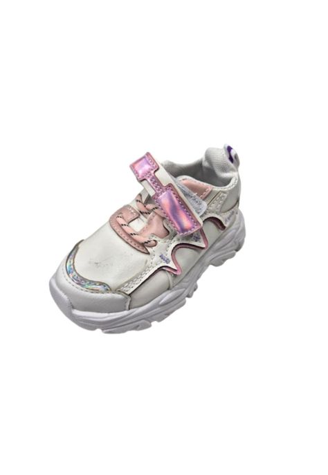Zapatilla Niña Velcro Blanco-0