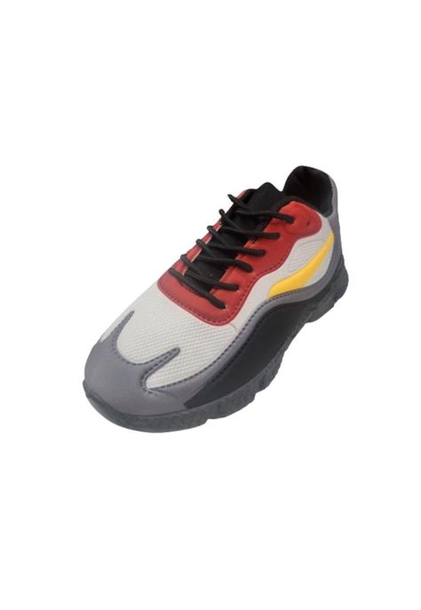 Zapatilla Urbana Unisex Gris-0