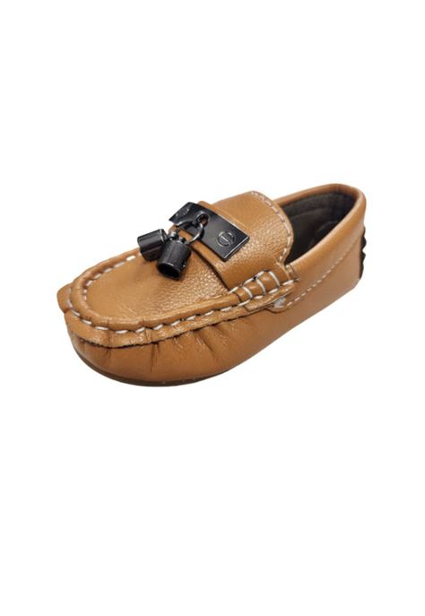 Mocasín Niño Camel-0