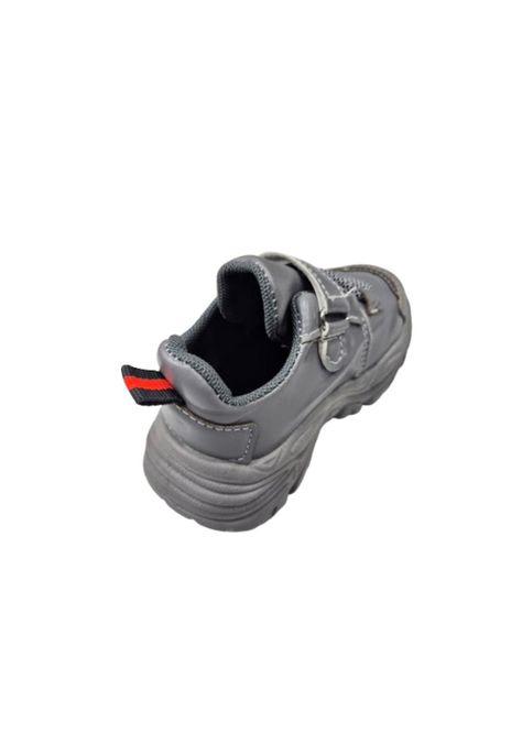 Zapatilla Urbana Gris Niña Velcro-1