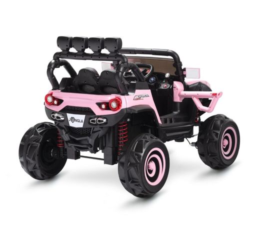 Jeep Auto Buggy 4X4 Para Niñas Rosado-2