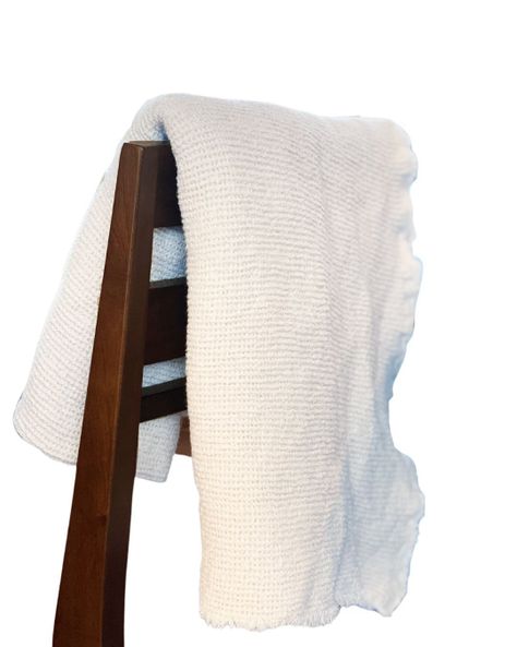 Piecera De Cama Nido - Manta 100% Algodon 220x110 Off White-0