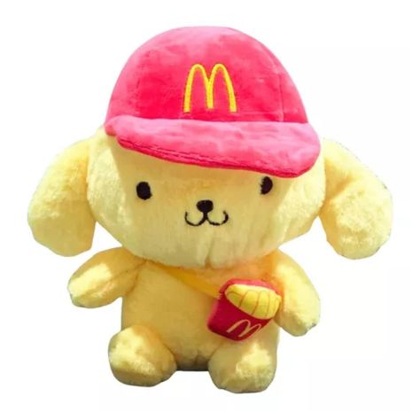 Juguete Peluche Pompompurin Gorro McDonalds 20cm Infantil-0