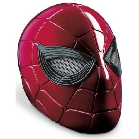 Juguete Casco Mascara Electronica Iron Spider Avengers Hasbro-0