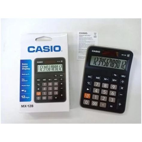 Calculadora De Escritorio 12 Digitos Negro-3