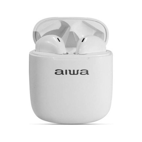 Audifonos Bluetooth Recargables TWS InEar Blanco AWTWSD1 Aiwa-0