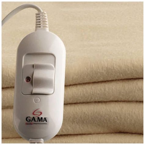 Calientacama 1 Plaza 150x80cm Electrico Poliester Beige Gama-2
