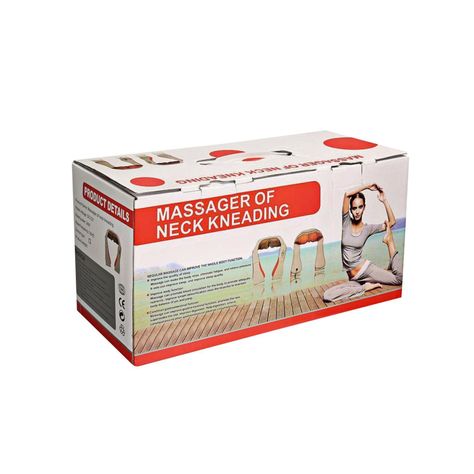 Chaleco Masajeador De Espalda Y Cuello Antiestres-4