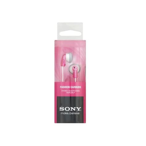 Audifonos De Tapon Jack 3.5mm Rosado MDR-E9LP Sony-2