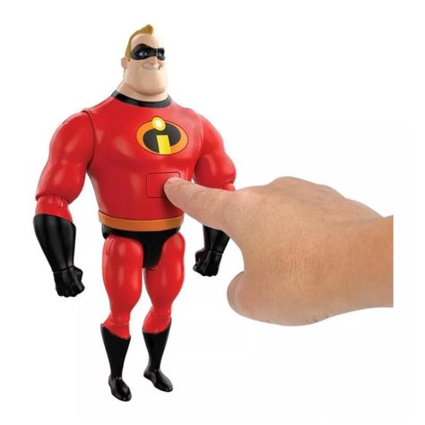 Juguete Figura Mr Increible Articulado Interactivo 20cm-3