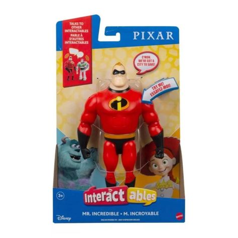 Juguete Figura Mr Increible Articulado Interactivo 20cm-4