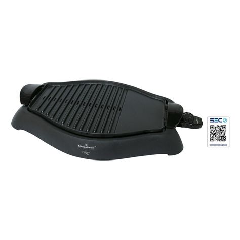 Parrilla Electrica Grill Asador Antiadherente MGF4620 Magefesa-1