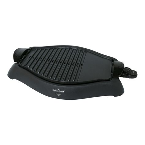Parrilla Electrica Grill Asador Antiadherente MGF4620 Magefesa-0