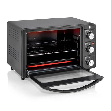 Horno Electrico 25L 1500W 250°C Negro Grill TH-25N01-1
