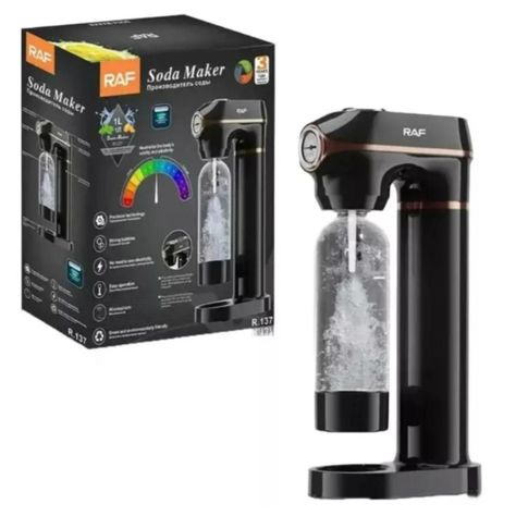 Maquina De Soda Para Gasificar Agua Bebidas 1L R137 Raf-2