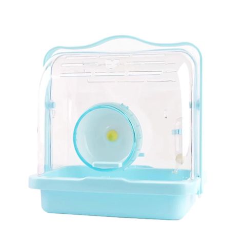 Jaula Transportadora Para Hamsters Ornamental Celeste-0