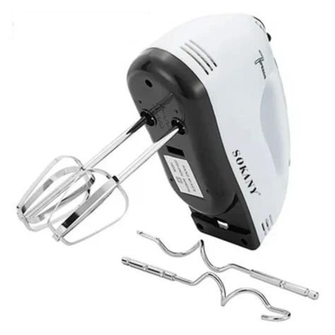 Batidora De Mano Electrica 400W 7V 2 Puntas CX-6618 Sokany-0