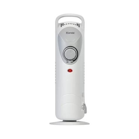 Mini Estufa Calefactor Oleoelectrica 1000W Blanco DF-1000H1-9-2