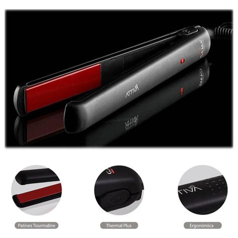 Alisador Plancha De Pelo 220°C 36W Ceramic Ion Ergostyler-1