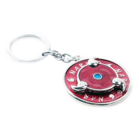 Llavero Metalico Premium Sasuke Naruto Anime 5cm-0