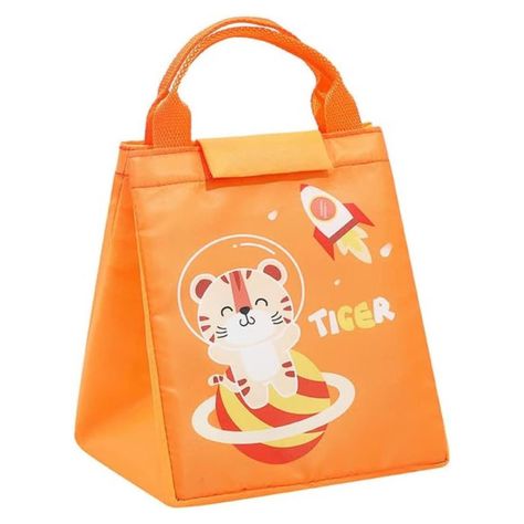 Lonchera Bolsa Termica Aislante Tigre Donloise Kawaii-0