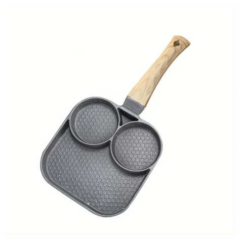 Sarten Antiadherente 3 Secciones Multiusos Negro 45x45x15cm-0