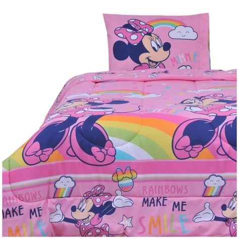 Plumon 1.5 Plazas Microfibra Infantil Lila Minnie Mouse-0