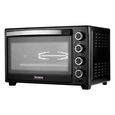 Horno Electrico 48L 2000W 220V Negro TH-48N Thomas-2