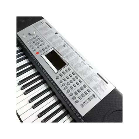 Piano Electrico Teclado Musical 61 Teclas Con Microfono-2