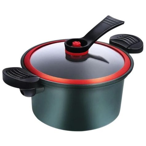 Mini Olla A Presion 12x22cm Coccion Lenta 3500ml-0