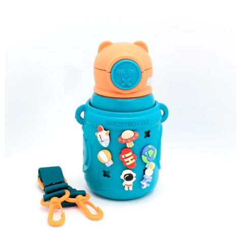 Termo Termico 450ml Infantil Diseño Azul-1