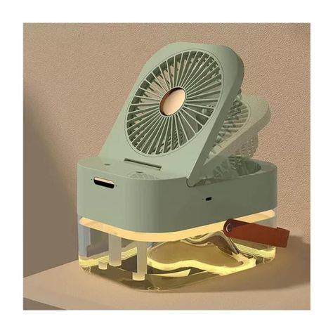 Mini Ventilador Humidificador De Mesa Plegable 2500ml USB-1