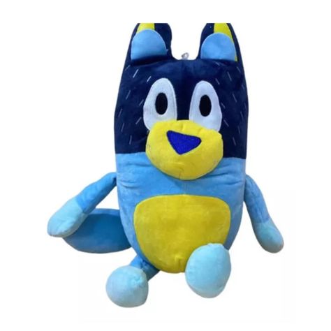 Juguete Peluche Bluey 30cm Azul Infantil-0