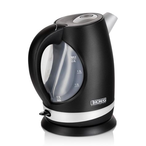 Hervidor Electrico 2L 2200W Negro TH-4515N Thomas-1