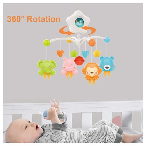 Juguete Movil Sonajero Divertido Infantil Con Luz Y Sonido-4