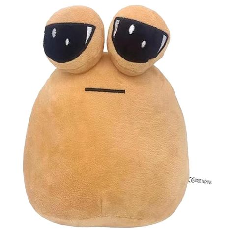 Juguete Pack 2 Peluches Mi Mascota Alien Pou 20cm Beige Infantil-1