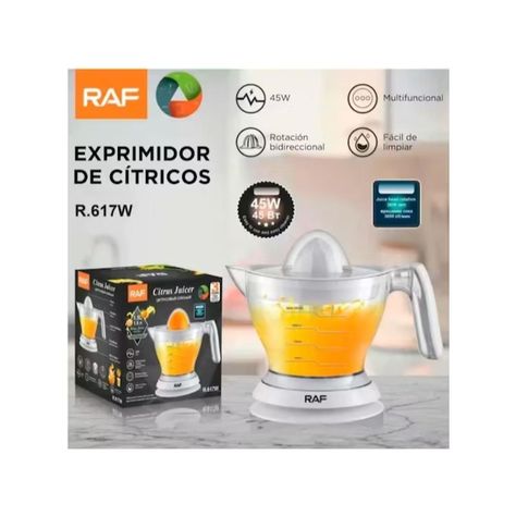 Exprimidor De Jugos Citricos Electrico 45W Blanco R617W-3
