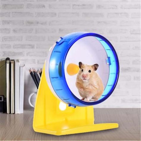 Rueda Para Hamsters Para Correr Y Jugar Spinner Silencioso-1