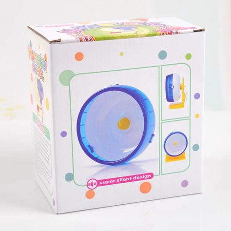 Rueda Para Hamsters Para Correr Y Jugar Spinner Silencioso-3