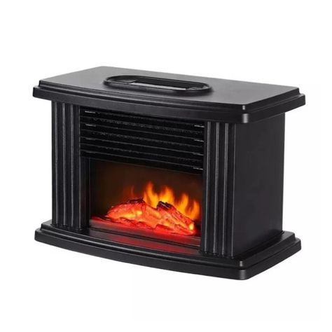 Calefactor Termoventilador 1000W Negro Control Remoto-0